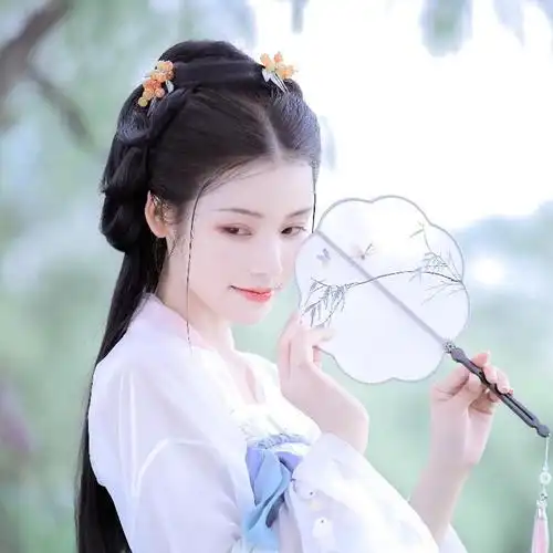 仙气飘飘唯美治愈女生头像,古风头像图片-回车桌面