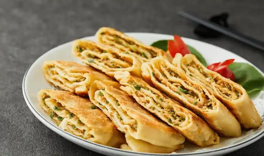 想吃这种肉饼不用排队买了,和面调馅详细讲解,一看就会_肉馅_馅儿_文