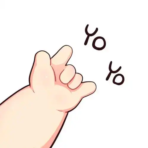 可爱手手卡通头像图片