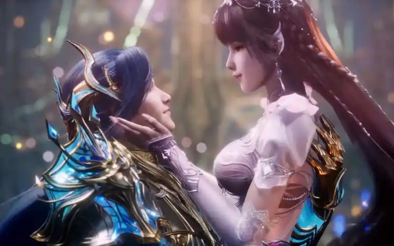 唐三小舞婚礼终于来啦,现场浪漫唯美,每一帧都是壁纸啊,史莱克七怪都