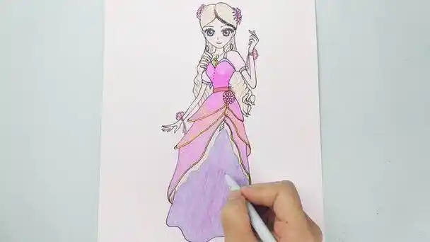 冰公主简笔画 冰公主简笔画图片