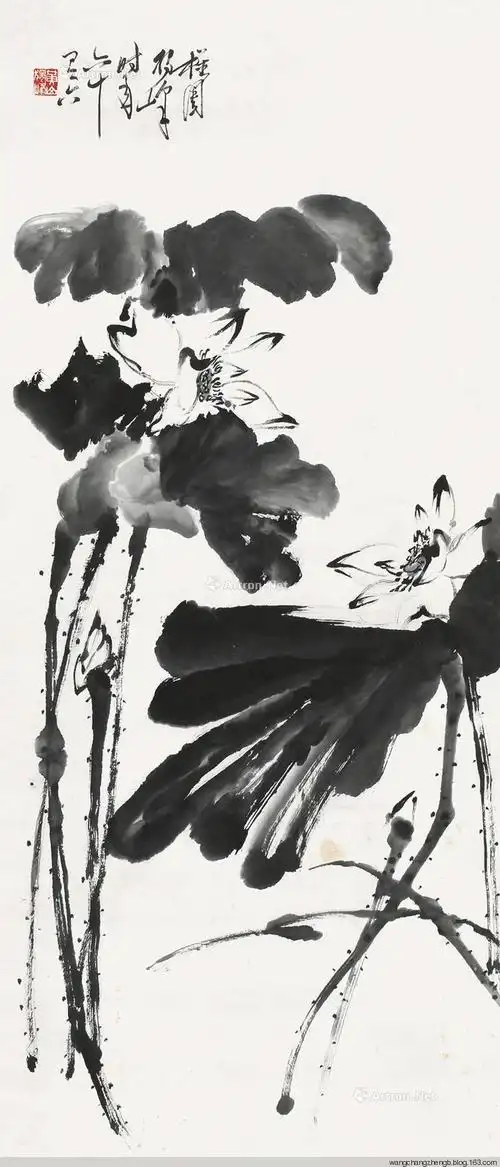 黄独峰花鸟作品欣赏