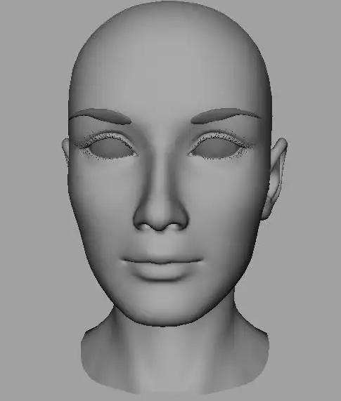 女人头部3d模型_下载页面_直线网_专业的设计学习交流平台