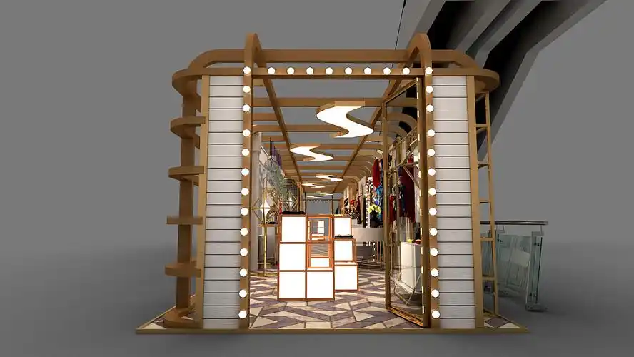 北京某商场场地展位设计|空间|展陈设计|画怪 - 原创作品 - 站酷