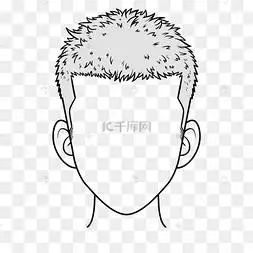 日本动漫男子帅气短发寸头