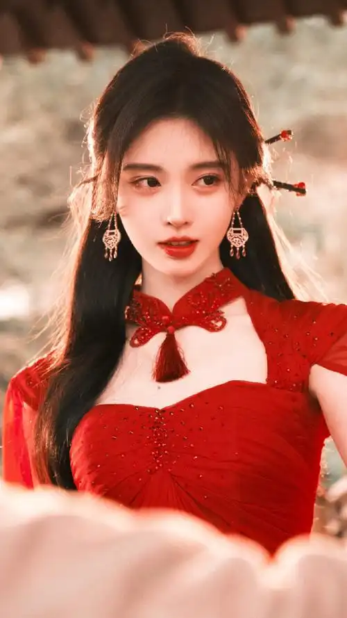 对红衣小鞠毫无抵抗力|#鞠婧祎