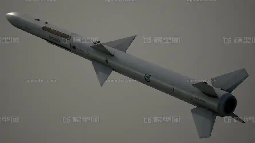 次时代写实解放军霹雳pl-12空空导弹模型