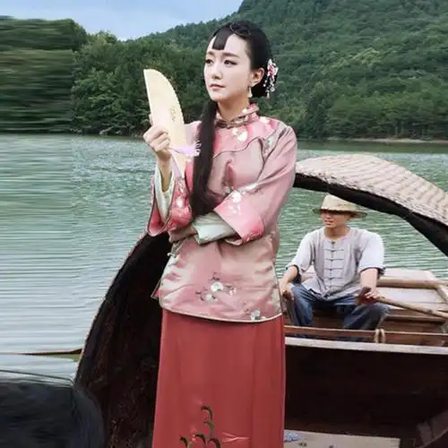 古装大宅门影视装民国秀禾服少奶奶民国旗袍演出服民族服装