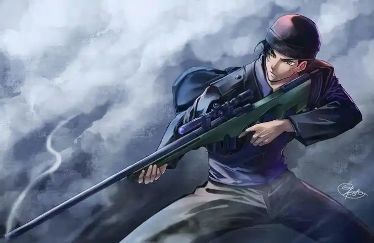 绯色の狙击者白ねずみお的赤井秀一插画图片