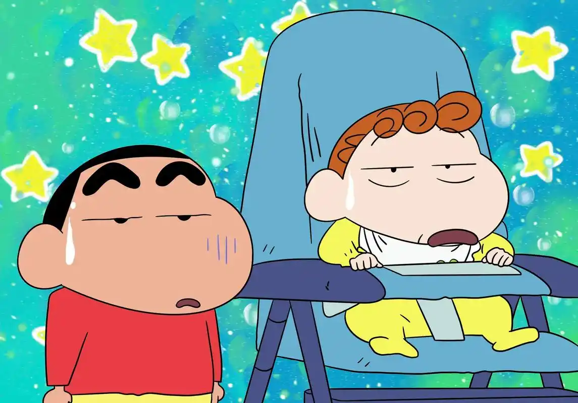 蜡笔小新壁纸小葵跟小新.#看最幼稚的动画明白最深的道理 #野 - 抖音