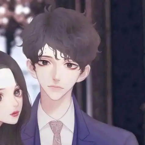 qq动漫情侣头像一男一女唯美,无牵无挂只要在心上就好