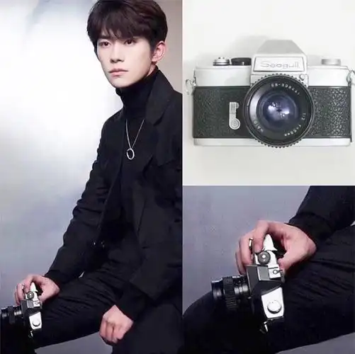 海鸥旁轴胶片单反礼物复古学生入门相机 易烊千玺同款海鸥df-1胶片