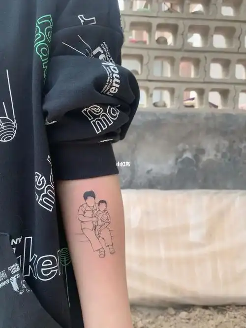 《姥姥》与爱的人共同度过的美好时光值得被永远纪念#保定纹身  #保定