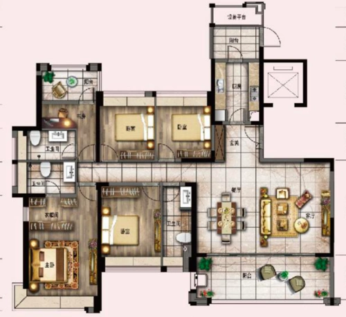 终于中山富人等到了最后一批东区中心大平层重磅上新