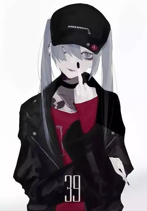 一组黑化风格图集欣赏!