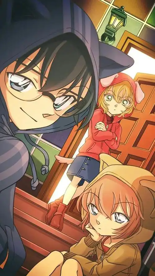 手机壁纸|桌面 聊天背景图|名侦探柯南