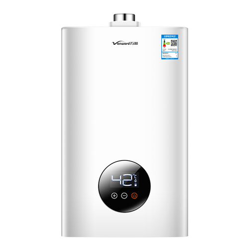 vanward/万和 12升平衡式燃气热水器家用天然液化煤气 水晶白 液化
