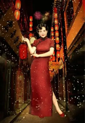 杨童舒复古写真贺新春 变身旗袍女郎娇娆多姿