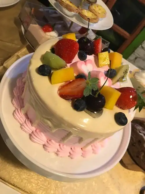 蛋糕小清新可爱