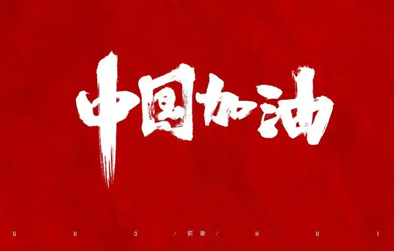 万众一心中国加油