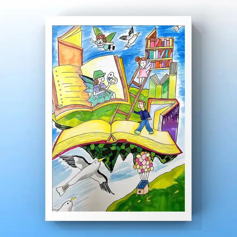 作品已参赛 绘画主题,新时代,新生活,新梦想 - 抖音