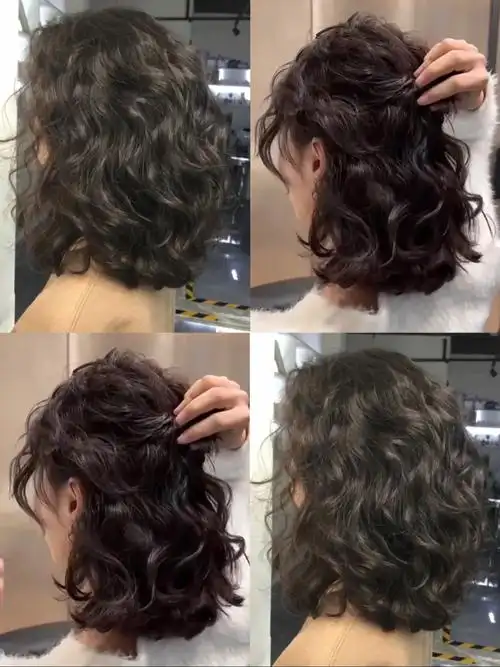 羊毛卷半丸子头也很奈斯哦