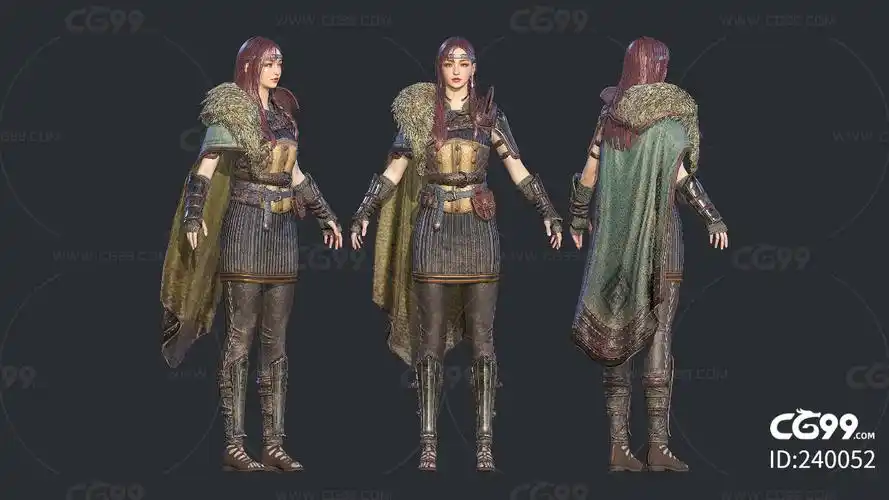 古代 赏金猎人 女游侠 刺客 战士 骑士