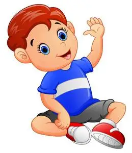 挥手卡通快乐瓢虫挥手海狮挥手打招呼可爱的猴子卡通挥手卡通绿色鹦鹉