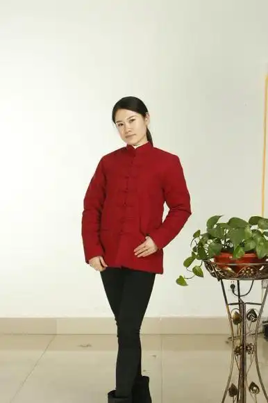 女士老粗布棉袄唐装