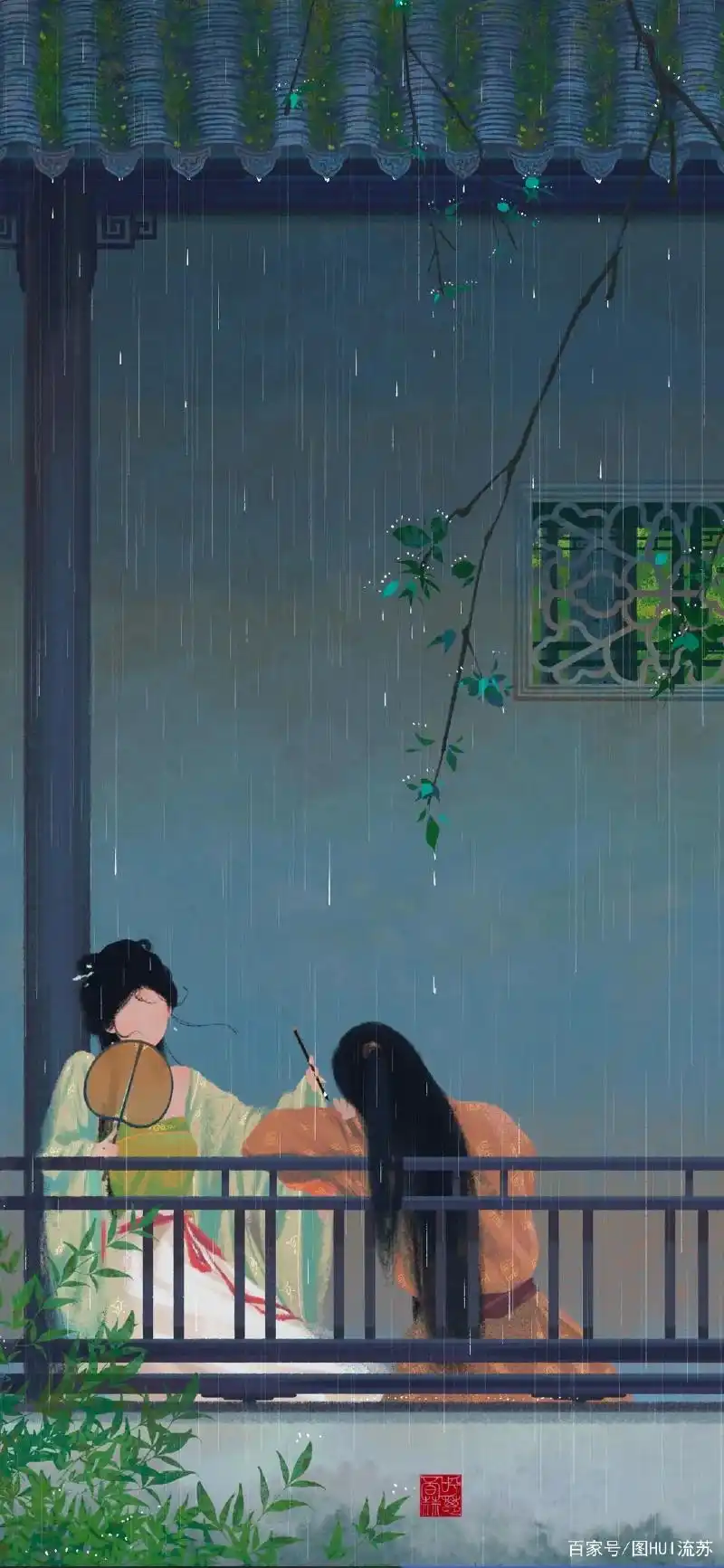 古风人物唯美意境壁纸