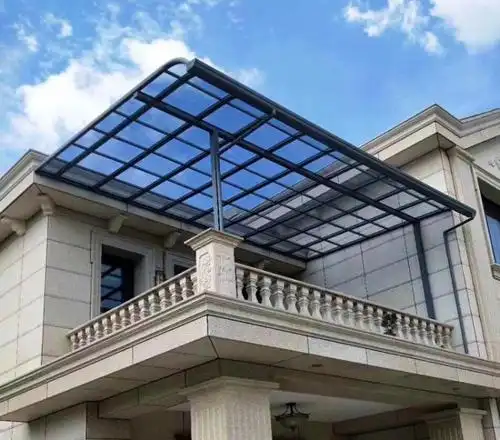 钢化玻璃阳光棚
