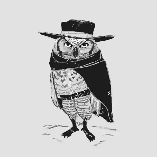 印花矢量图 动物 鸟 猫头鹰 拟人 免费素材产品工业素材免费下载(图片