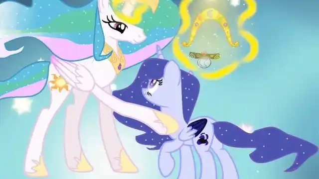 《小马宝莉》下一代友谊公主出现!蓝月小马的皇冠