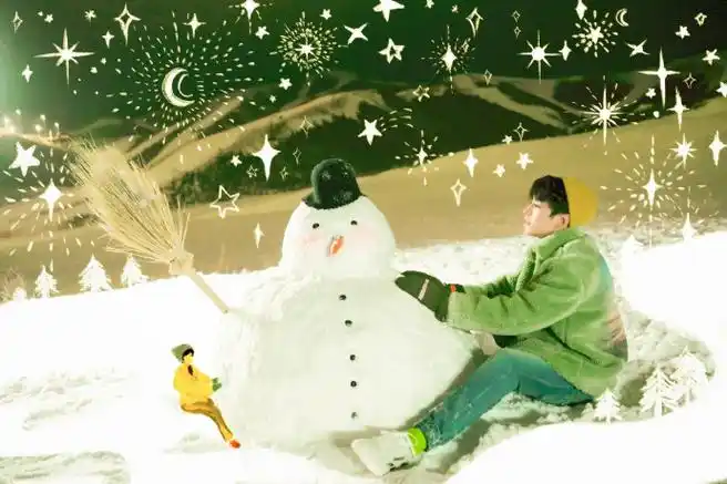 只为王俊凯#@tfboys-王俊凯一起堆雪人吧7015beautiful-tfboys