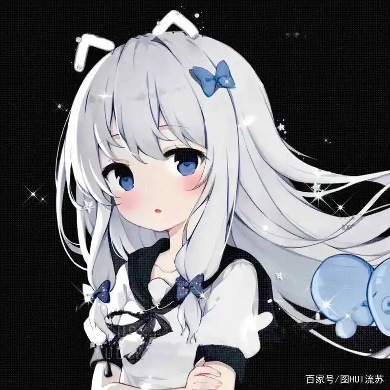 二次元女生卡通头像 快来领取你的心动头像吧