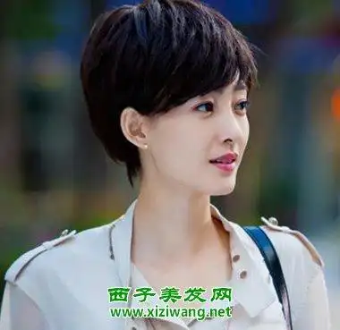 女方国字脸适合的短发发型图片