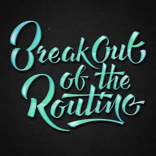 30张漂亮的手写英文字体设计