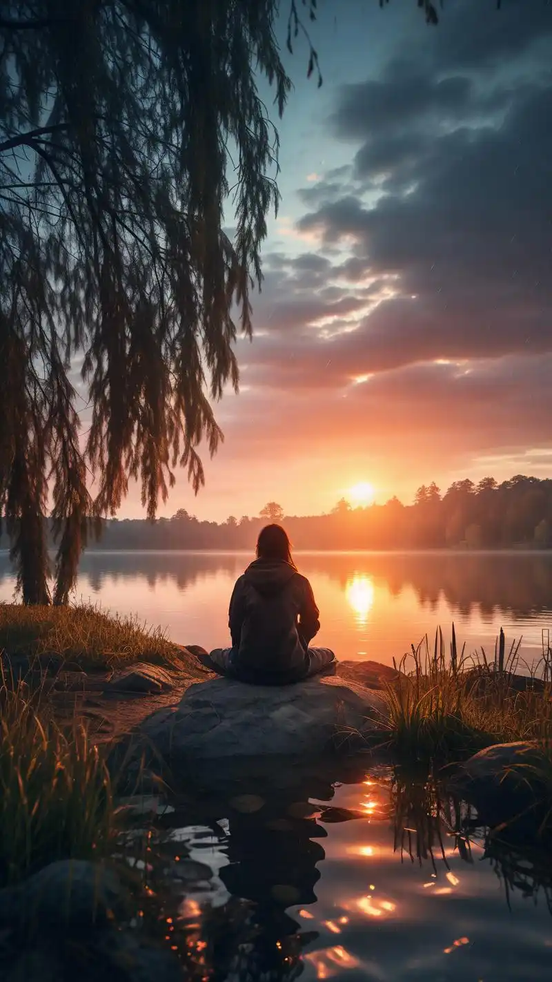 无论是走在街头的随性背影,还是独坐海边的静谧身姿,每一张都让人陷入