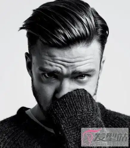 男士侧背头发型设计 酷炫有型尽显男人味