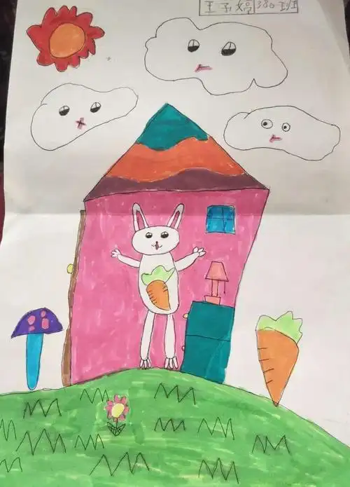 童心绘童画——城北小学380班庆六一儿童节《画中画》作品展(书画篇)