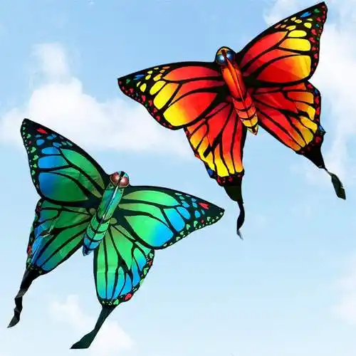微风专用新款2021年风筝大人超大型网红可爱蝴蝶风筝成人线轮易飞