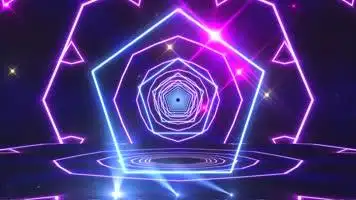 10minute李孝利街舞爵士舞led视频素材舞台背景