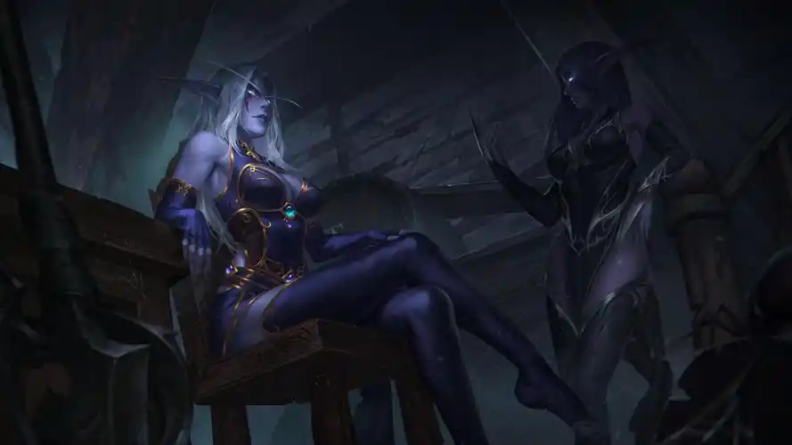 魔兽世界同人暗夜精灵