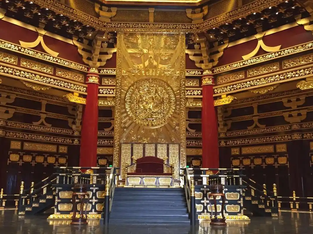 一代女皇武则天皇宫真实照片,富丽堂皇,图6更是雄伟威严