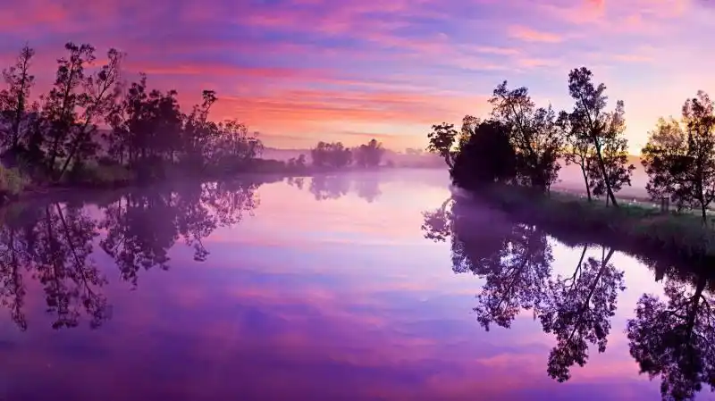 唯美风景意境ppt背景图片
