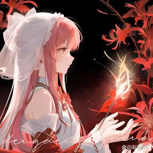 火了的话,下一期男生版彼岸花头像.