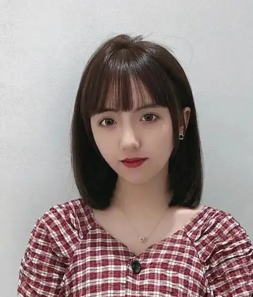 石家庄发型齐肩短发清爽短发今日发型