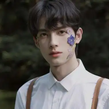 男生头像唯美森系,高清治愈系男头森系成熟文艺图片