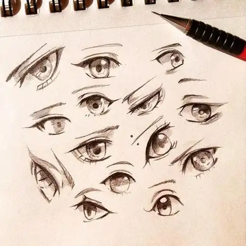 哇哦一波素描动漫美女强势来袭这个画风给满分