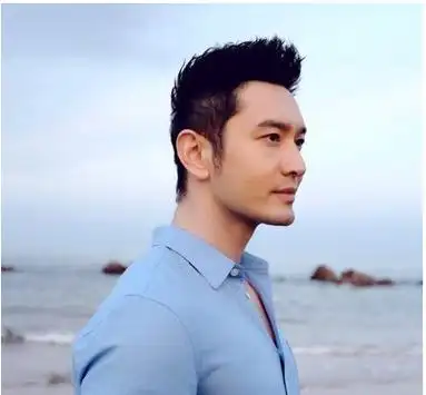 黄晓明发型变男神标配,简单得体的发型,同款模样比任何人显年轻